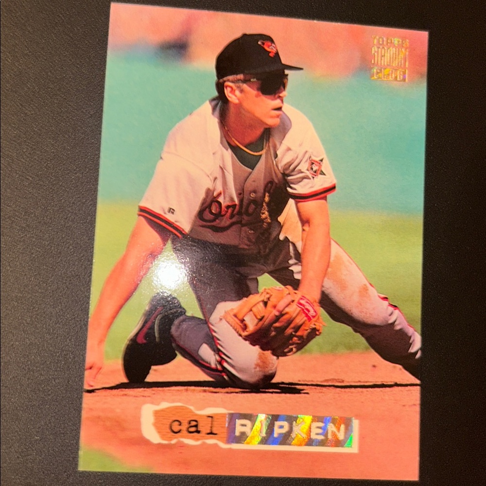 1994 Topps Stadium Club Cal Ripken Jr. Trading Card #373 - Picture 6 of 8